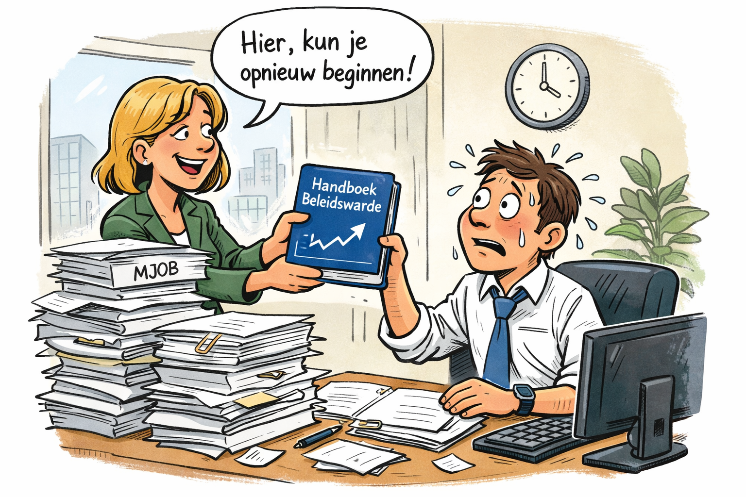 Wanneer het handboek verandert